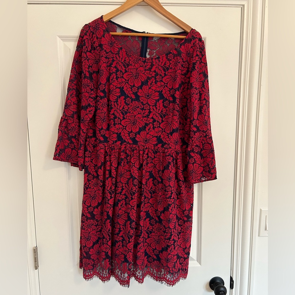 Anthro Plenty by Tracy Reese Lace Floral Dress